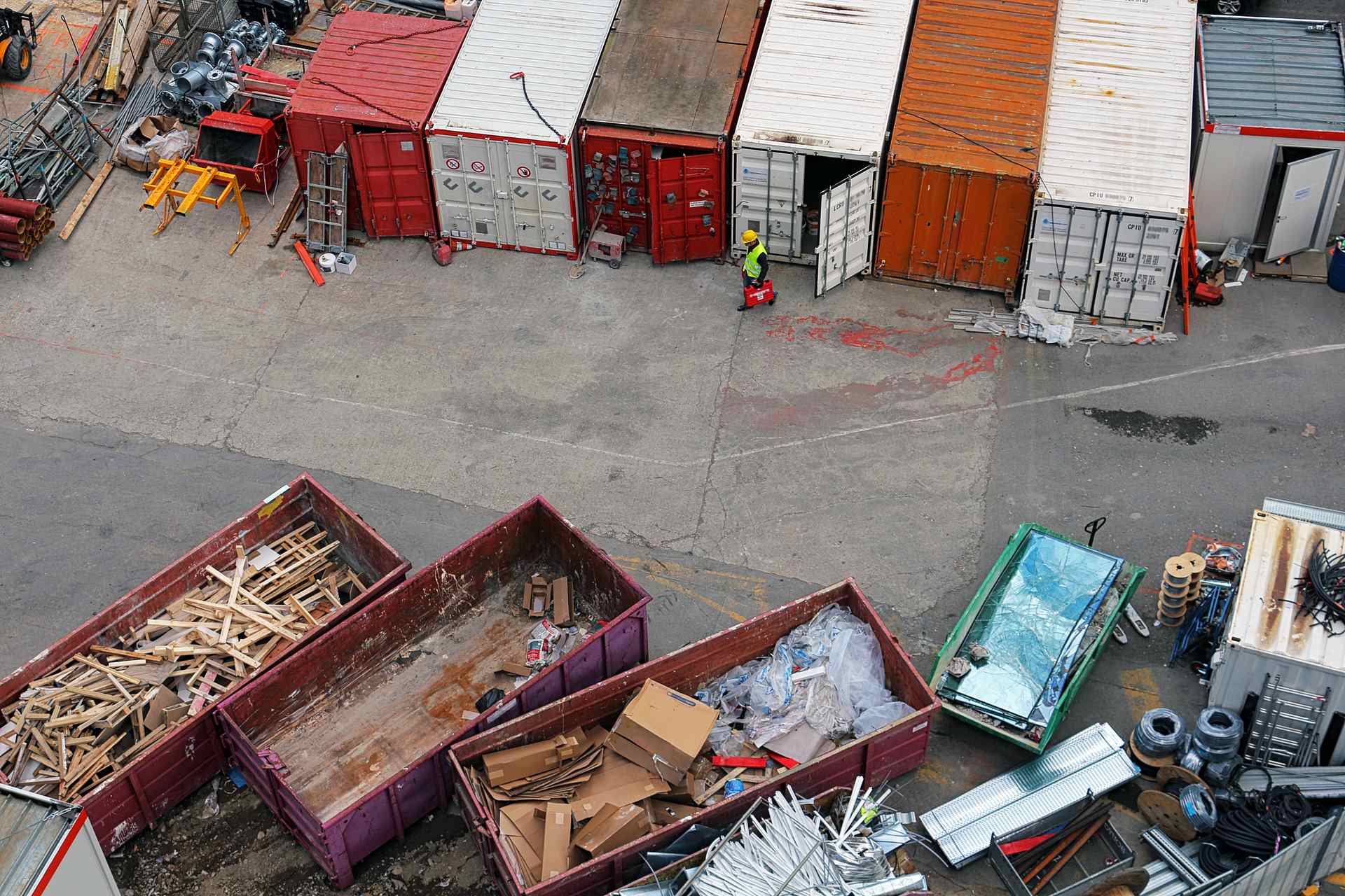 Collecte évacuation des déchets de chantier en Ile de France Collecte évacuation des déchets de chantier en Ile de France